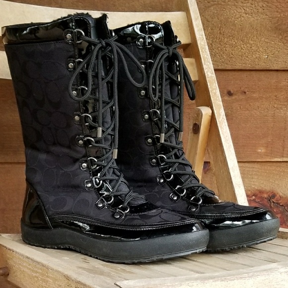coach winter boots 2018